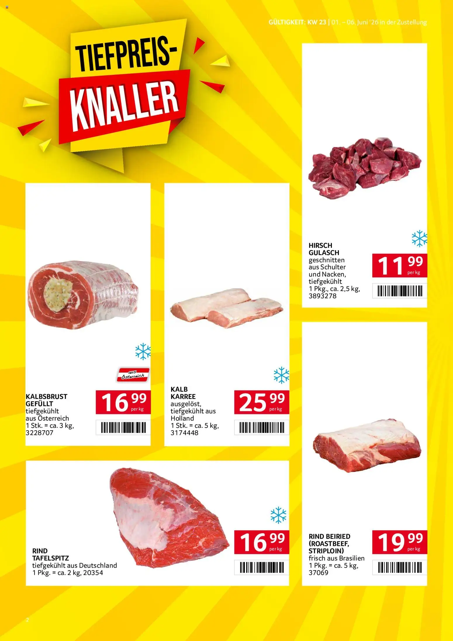 Transgourmet Zustellaktion gültig ab 01.06.2026 | Seite: 2