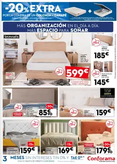 Vista previa Conforama folleto válido desde el 30.04.2026 | Página: 7 | Productos: Colchon, Robot, Aspirador, Caja