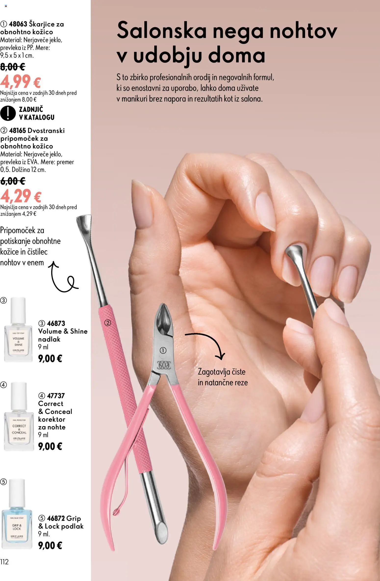 Novi Oriflame katalog ponudbe – veljaven od 16.09.2026 | Stran: 112 | Izdelki: Kozice, Prevleka, Korektor