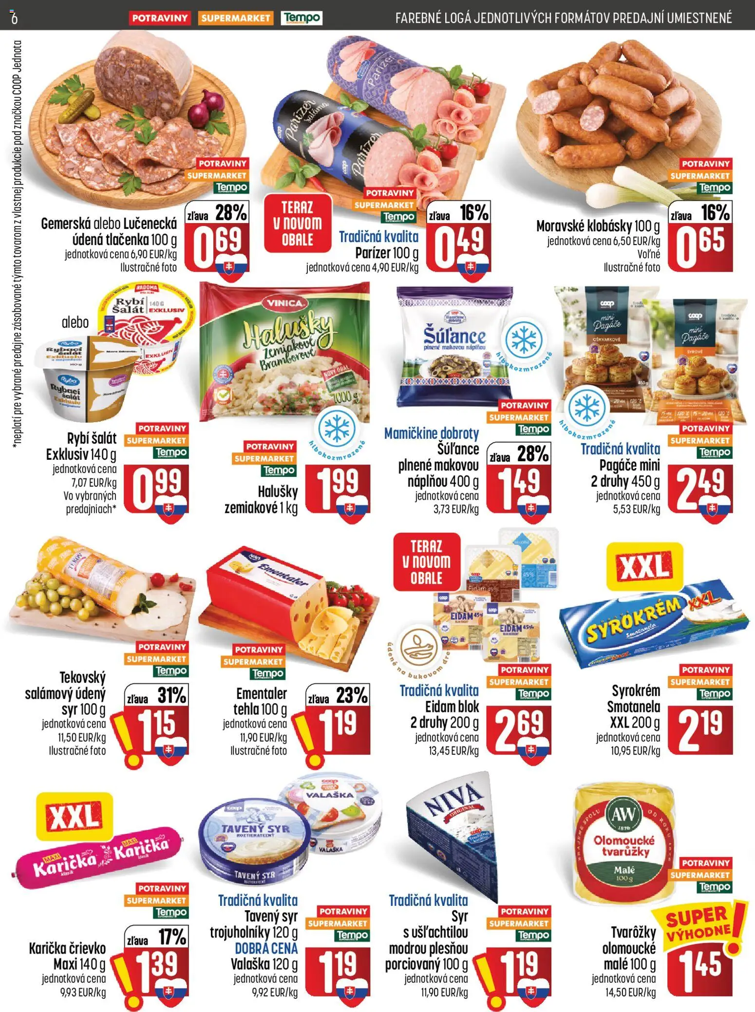 Nové COOP Jednota akcie – leták je platný od 08.10.2026 | Strana: 6