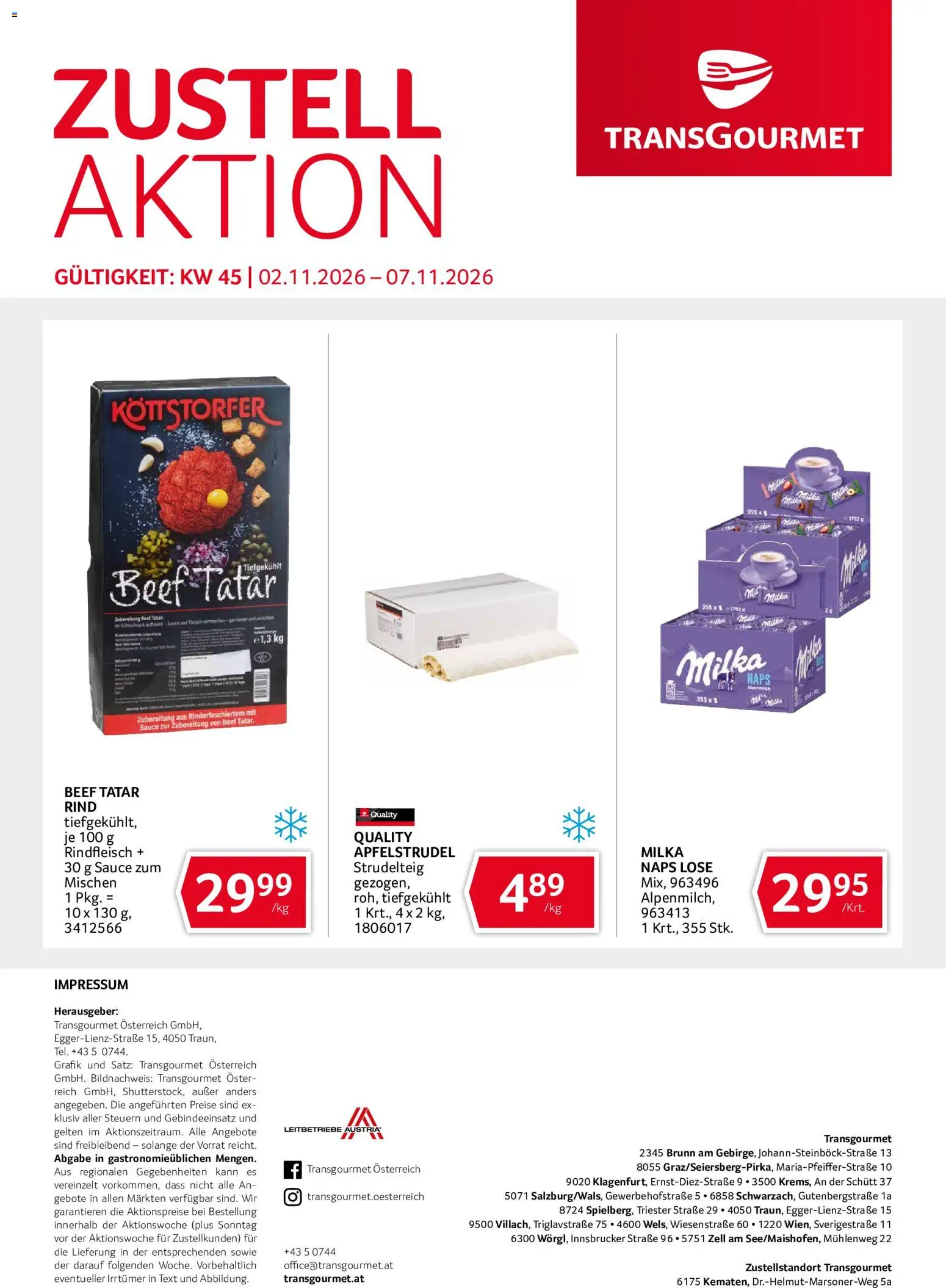 Transgourmet Flugblatt gültig ab 02.11.2026 | Seite: 36 | Produkte: Rindfleisch