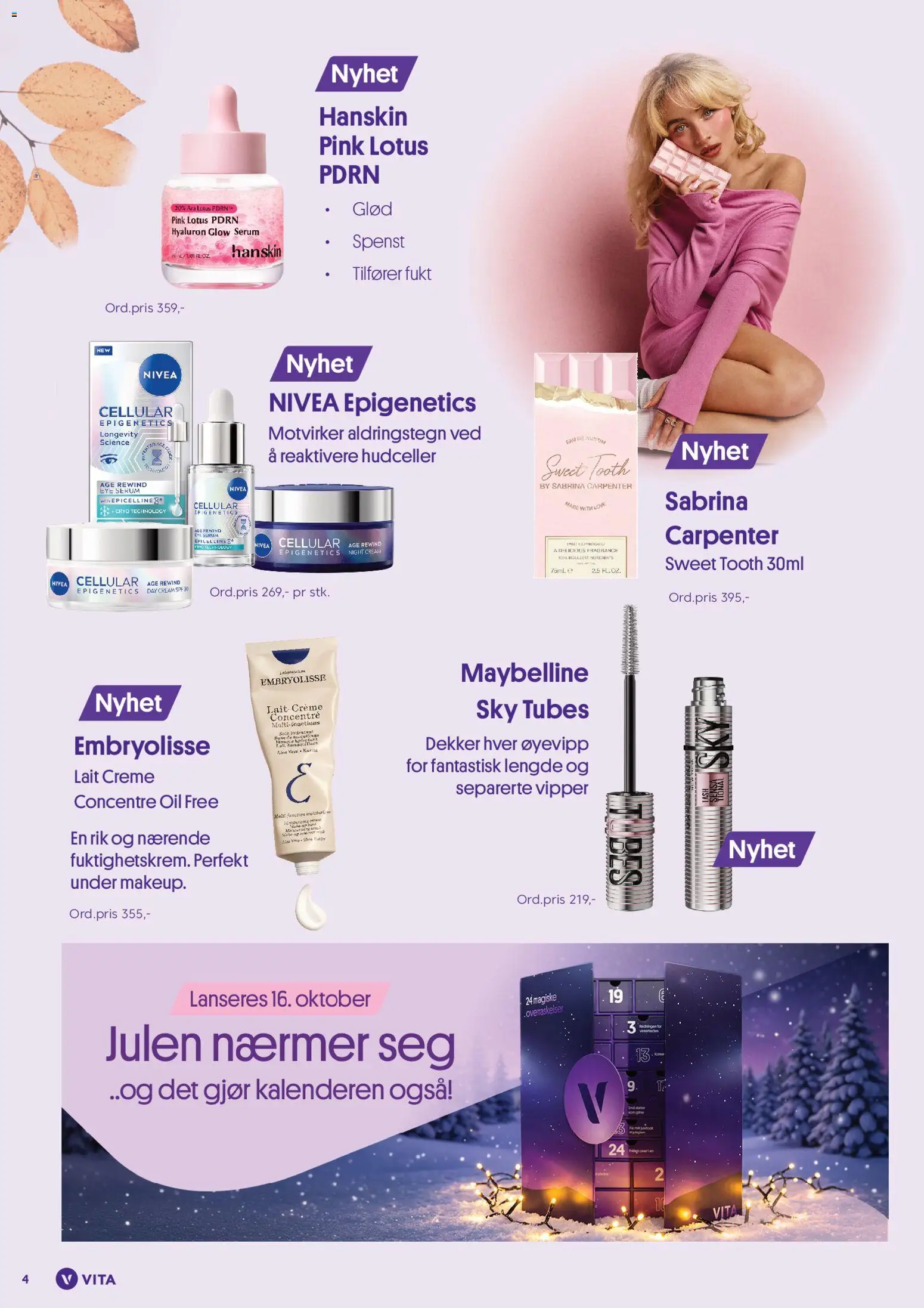 {H1} | Side: 4 | Produkter: Ved, Lotus