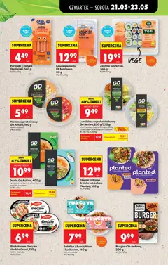 Pogląd oferty "Sałatka z tuńczykiem i kuskusem, 160 g, Sałatka z tuńczykiem i kuskusem, różne rodzaje, 160 g" - ważna od 21.05.2026 | Strona: 43