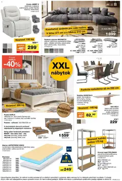 Sconto nábytok leták platný od 22.04.2026 | Strana: 20 | Produkty: Nábytok, Matrac, Kovový regál, Sedacia súprava