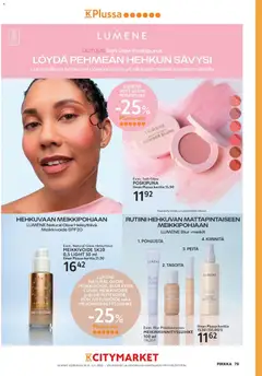K-Citymarket-mainoslehti voimassa 30/09/2026 alkaen | Sivu: 79 | Tuotteet: Poskipuna