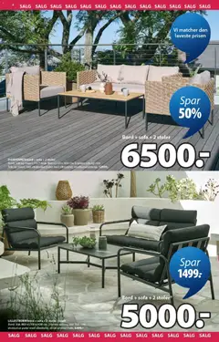 Forhåndsvisning av JYSK kundeavis gyldig fra 15.06.2026 | Side: 4 | Produkter: Sofa, Bord, Stol
