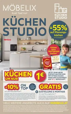 Möbelix Küchen Studio ab 08.09.2026 gültig