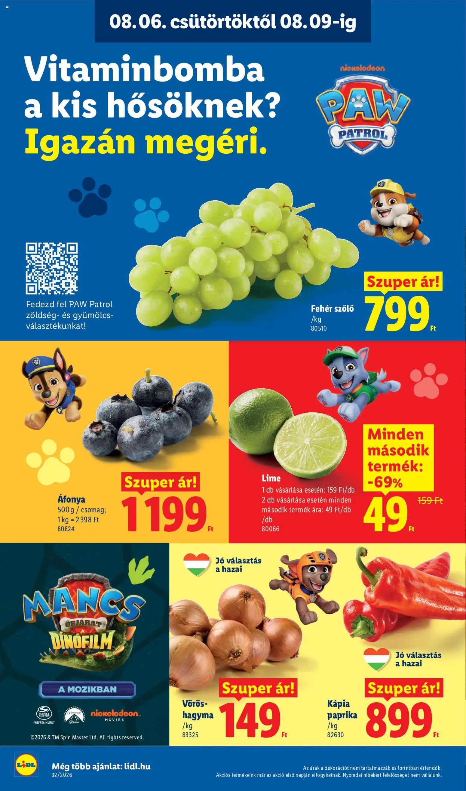 Lidl akciós ujság - amely érvényes a következő dátumtól: 2026.08.06. | Oldal: 4