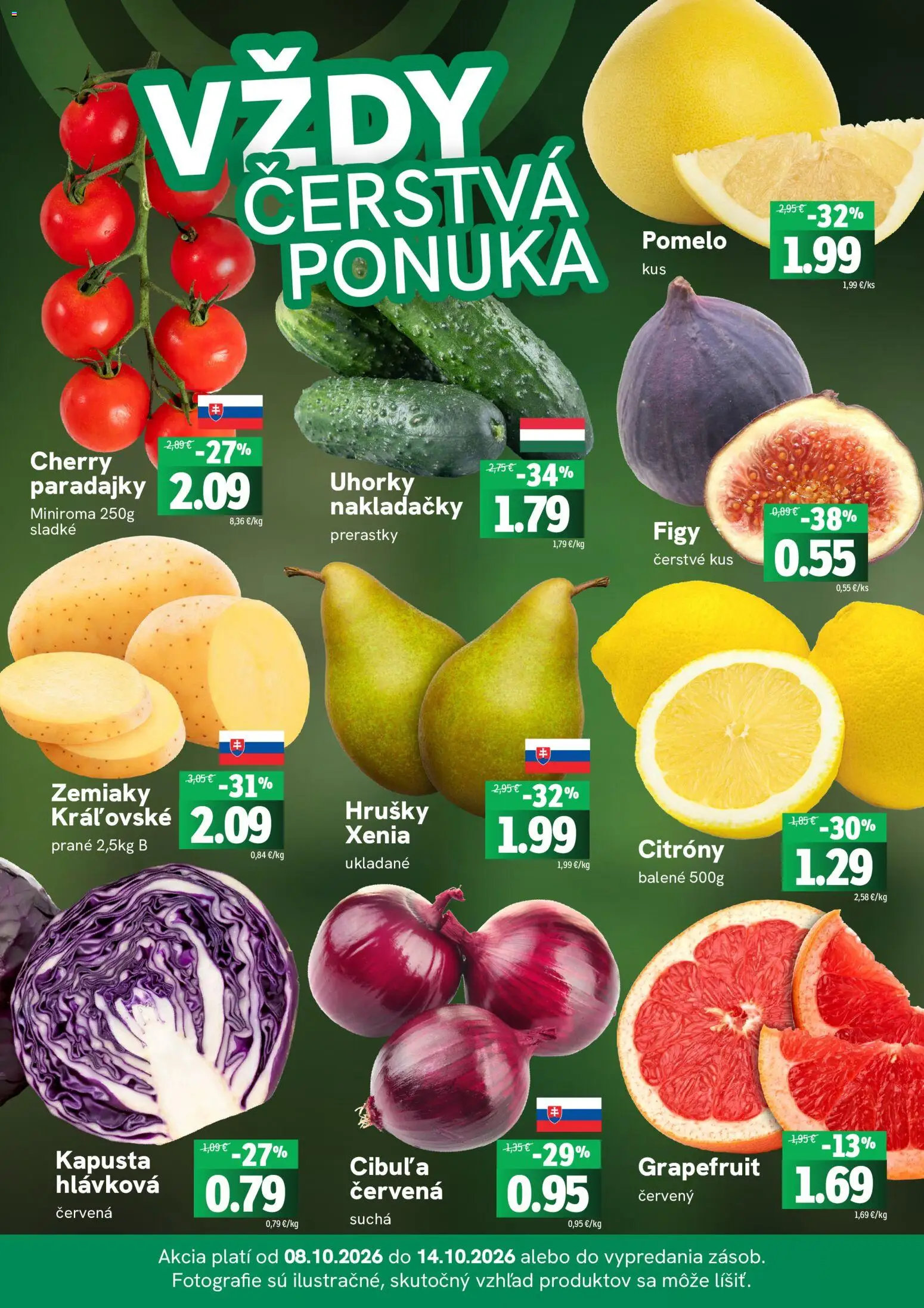 Nové Fresh akcie – leták je platný od 08.10.2026 | Strana: 3
