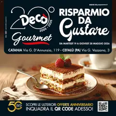 Anteprima del volantino Decò volantino Gourmet Sicilia valido a partire dal 19.05.2026