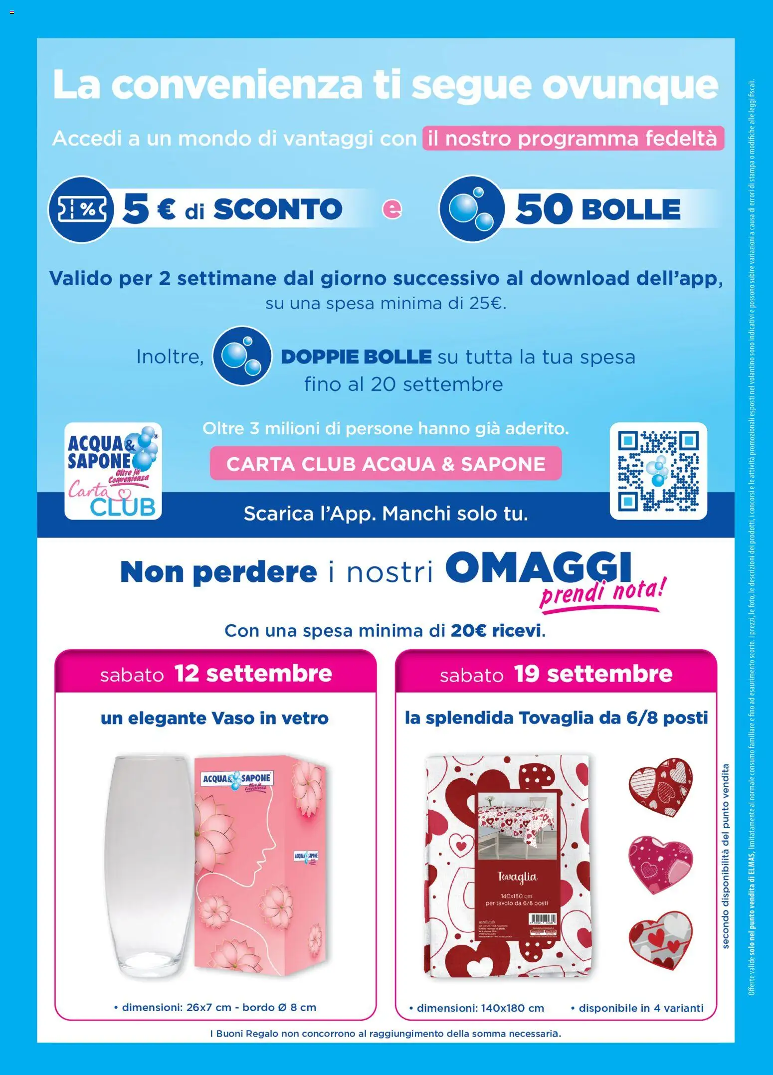 Volantino Acqua e Sapone del 31/08/2026 | Pagina: 8 | Prodotti: Sapone, Acqua, Stampa, Vaso