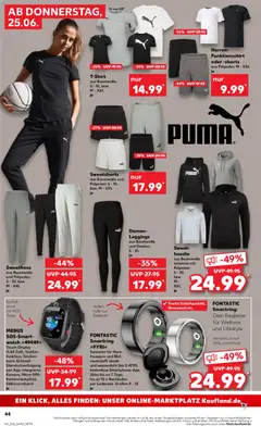 Kaufland DE - DE Folder - Voorbeeld van een folder van Kaufland DE, geldig van 25-06-2026 | Pagina: 44 | Producten: Hoodie, Leggings