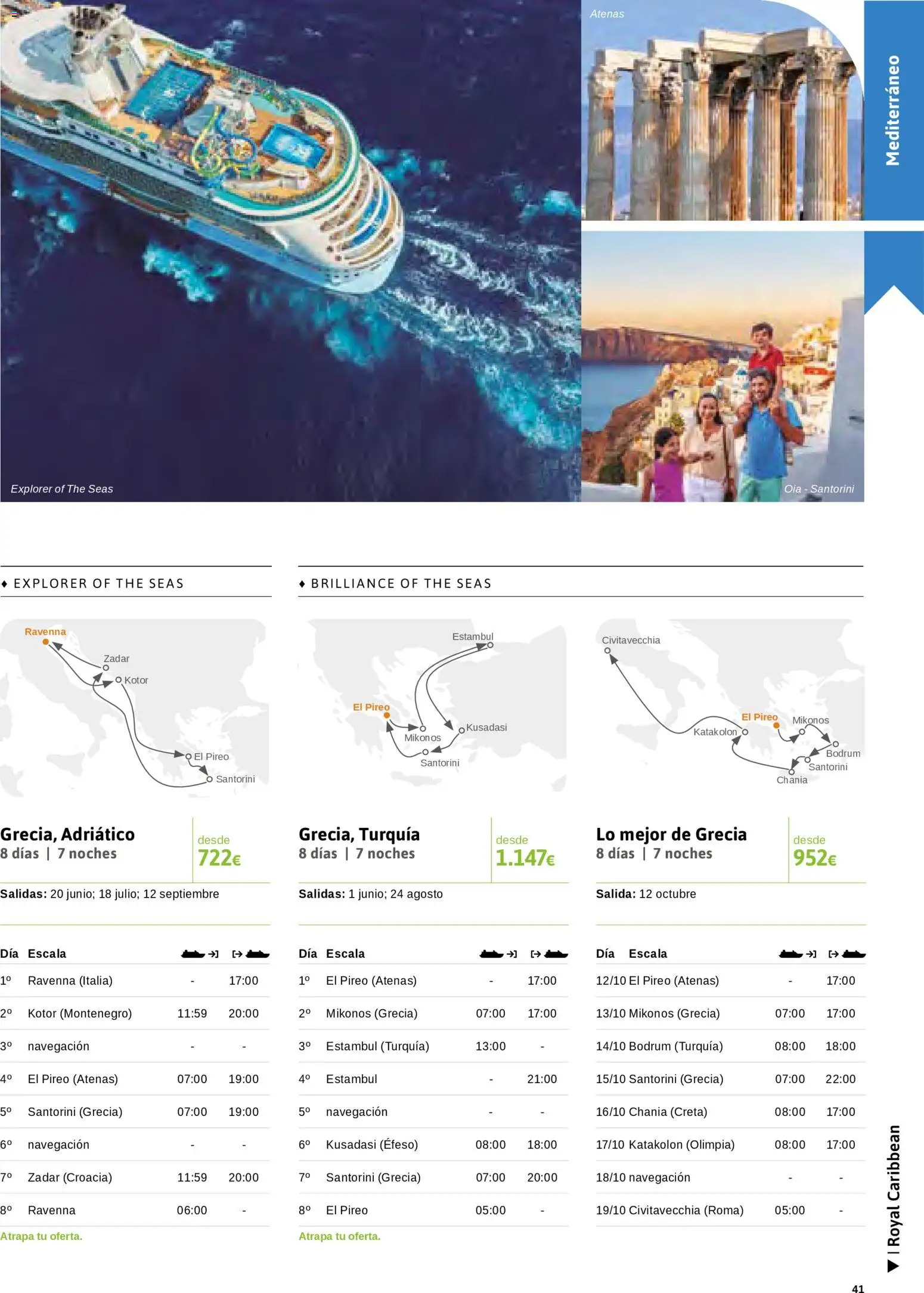 Viajes El Corte Inglés Cruceros marítimos │ válido desde el 01/01/2026 | Página: 42 | Productos: Navegación