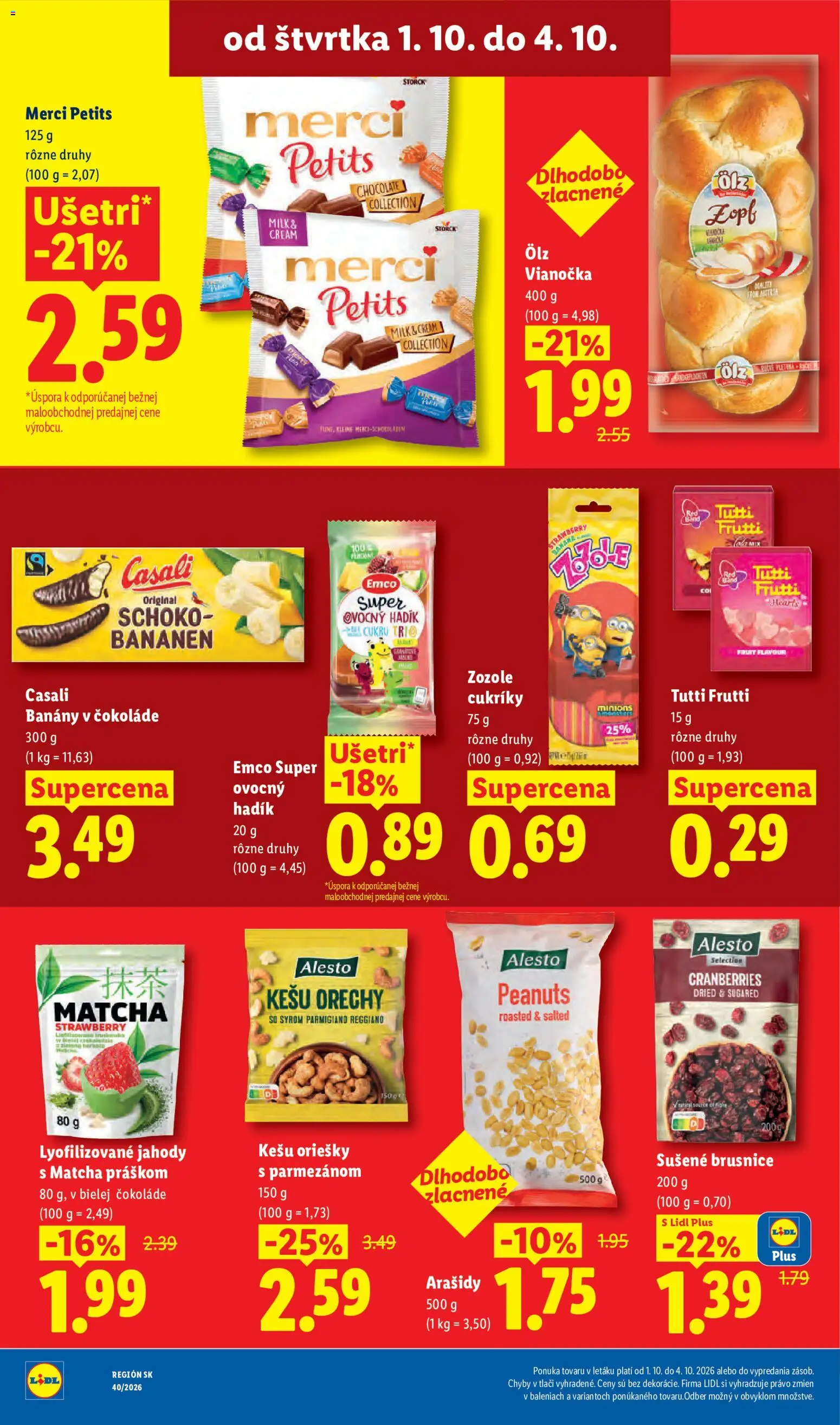 Nové Lidl akcie – leták je platný od 28.09.2026 | Strana: 77