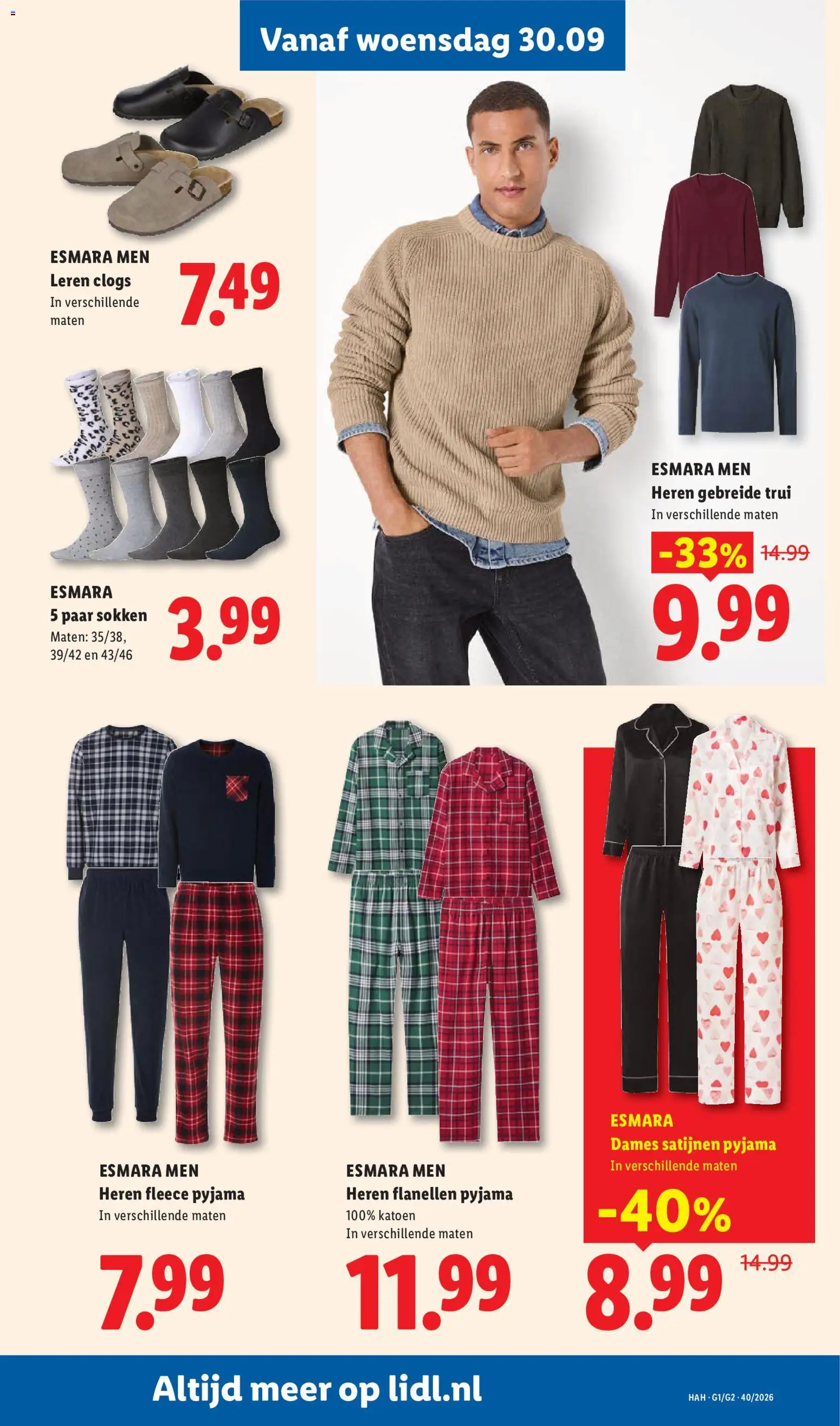 {H1} | Pagina: 33 | Producten: Sokken, Pyjama, Sweater, Trui