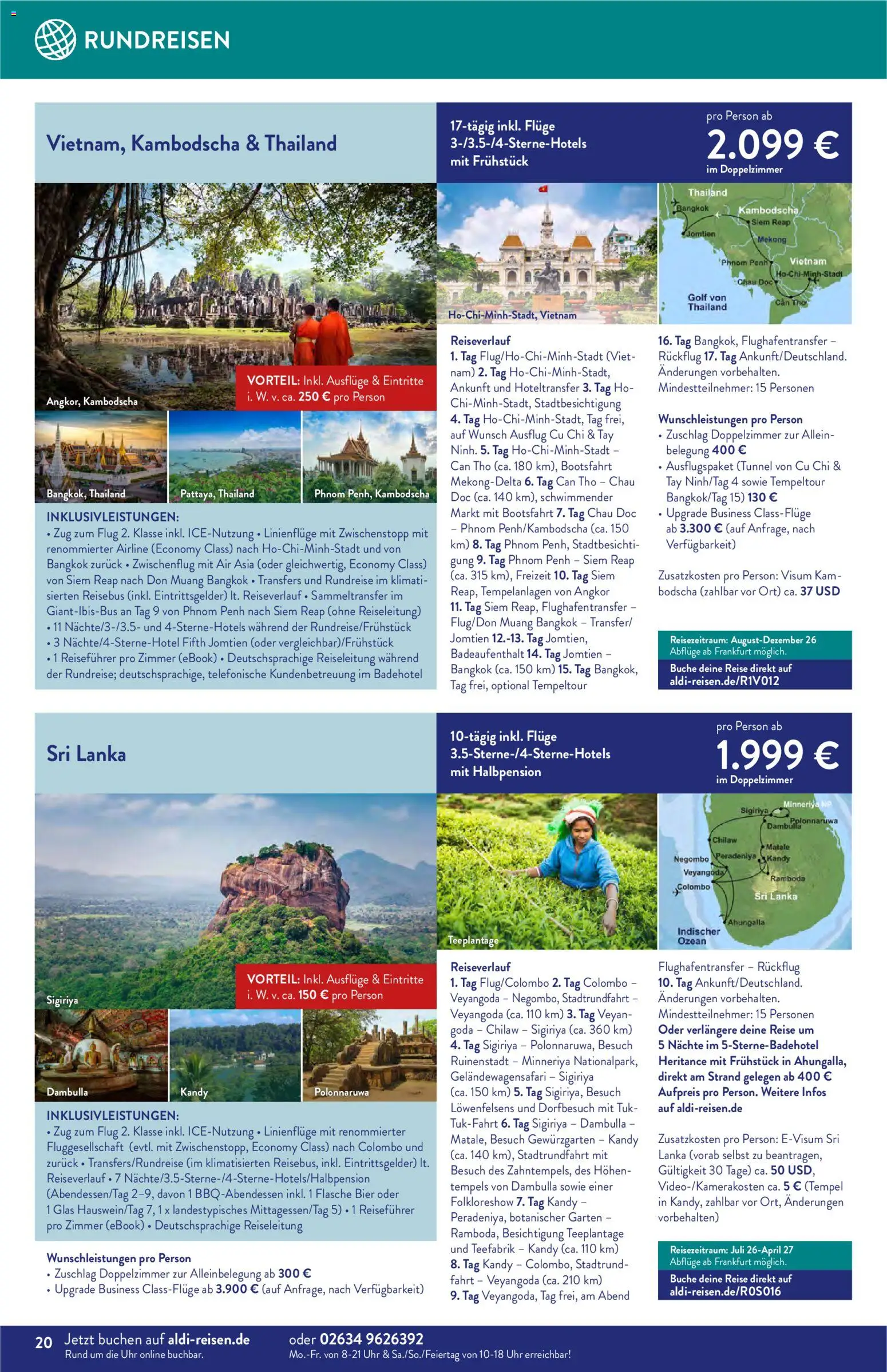 Aldi Reisen Reisemagazin – gültig ab 01.05.2026 | Seite: 20