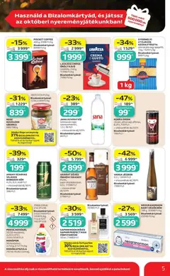 Auchan akciós újság Szolnok - amely érvényes a következő dátumtól: 2026.10.01. | Oldal: 5