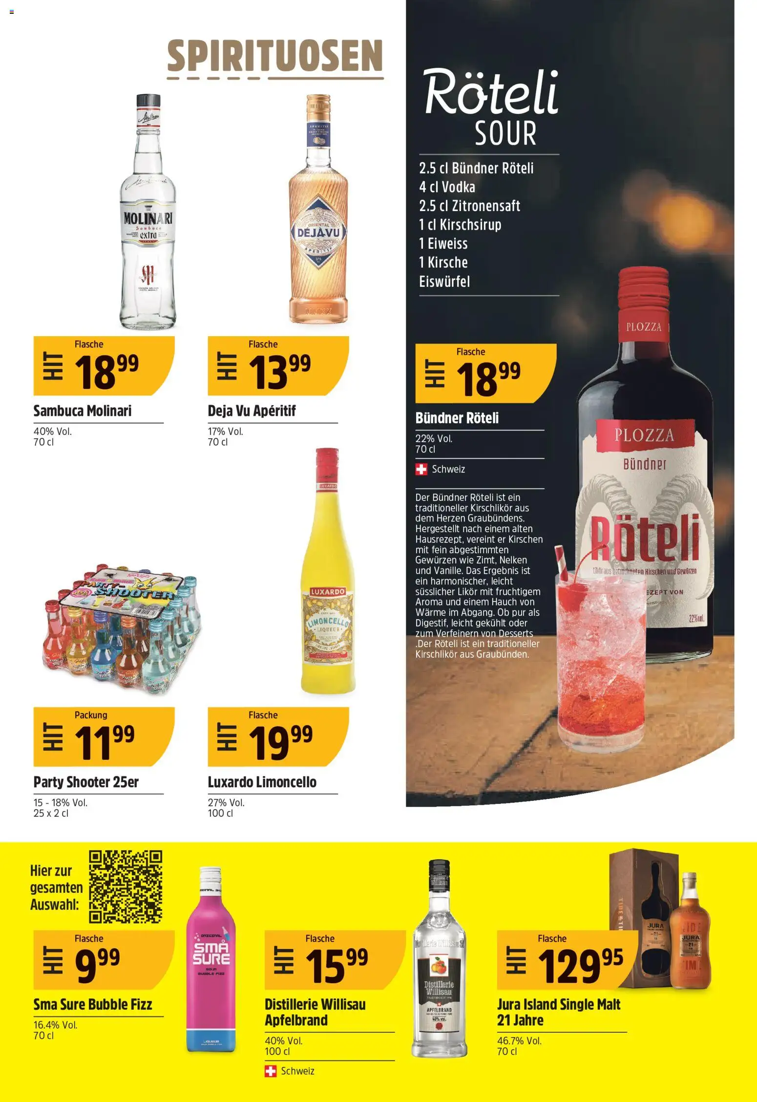 TopCC aktionen – gültig ab 24.08.2026 | Seite: 19 | Produkte: Jura, Likör, Kirschen, Desserts