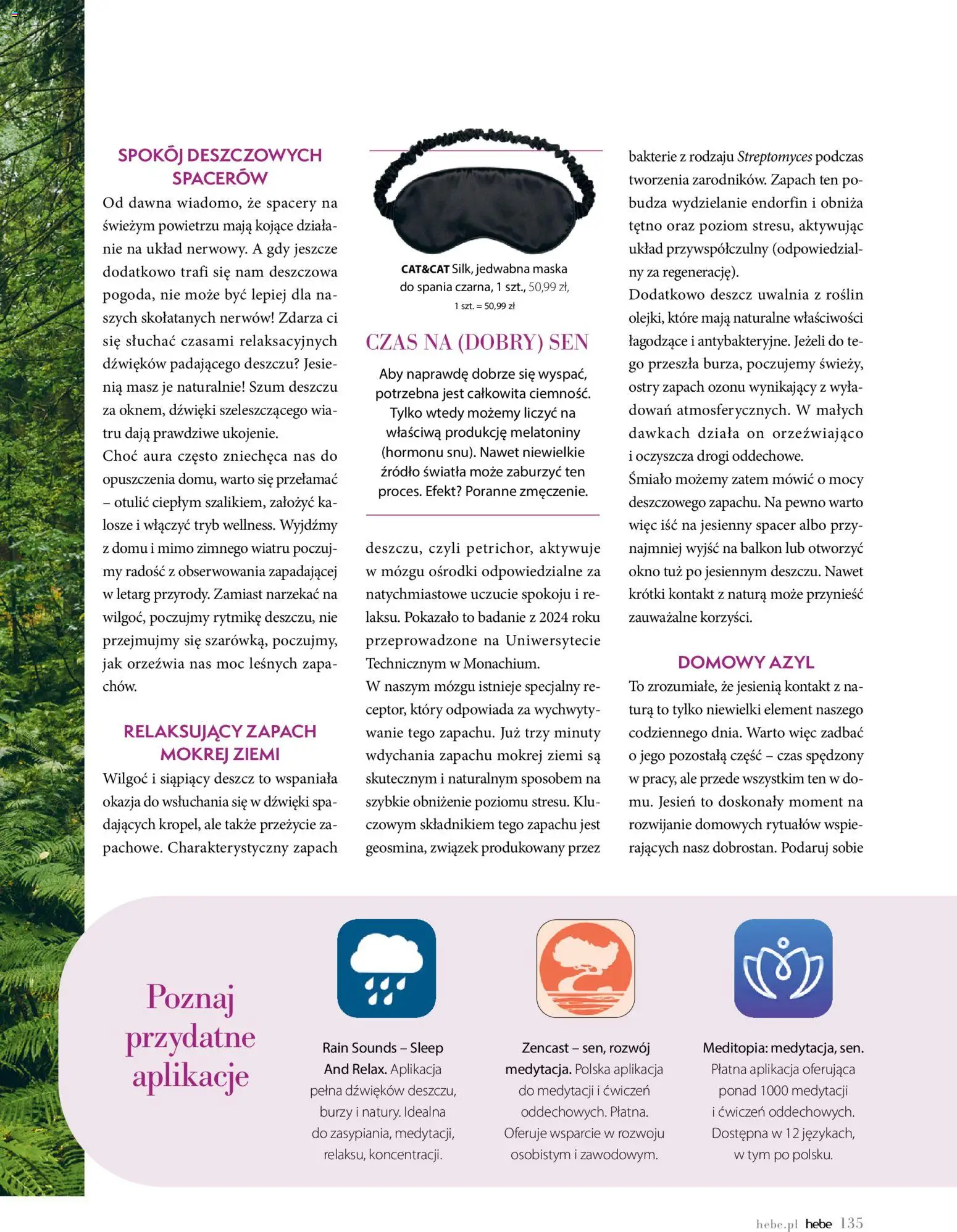 Hebe gazetka - Magazyn od 01.09.2026 | Strona: 135 | Produkty: Zapach, Maska