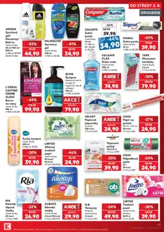 Náhled letáku ADIDAS Sprchový gel/Deospray/Roll-on, různé druhy 50 ml/150 ml/250 ml od 05.08.2026 | Strana: 37