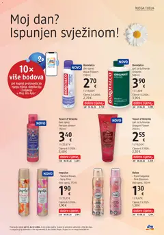 Katalog DM - Pregled kataloga iz trgovine DM, vrijedi od 01.05.2026 | Stranica: 19 | Proizvodi: Gel za tuširanje, Borotalco