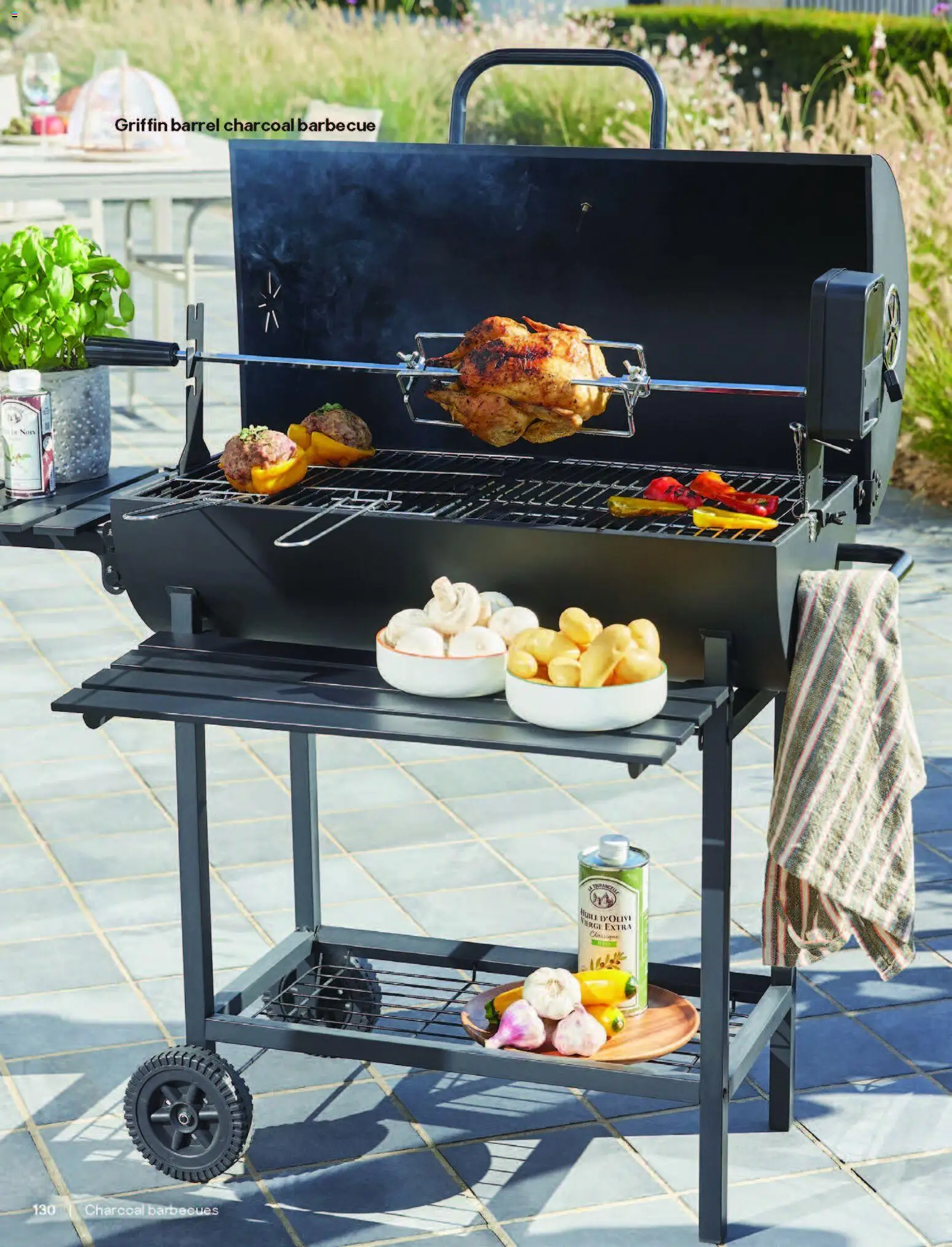 {H1} | Page: 130 | Products: Charcoal, Meat