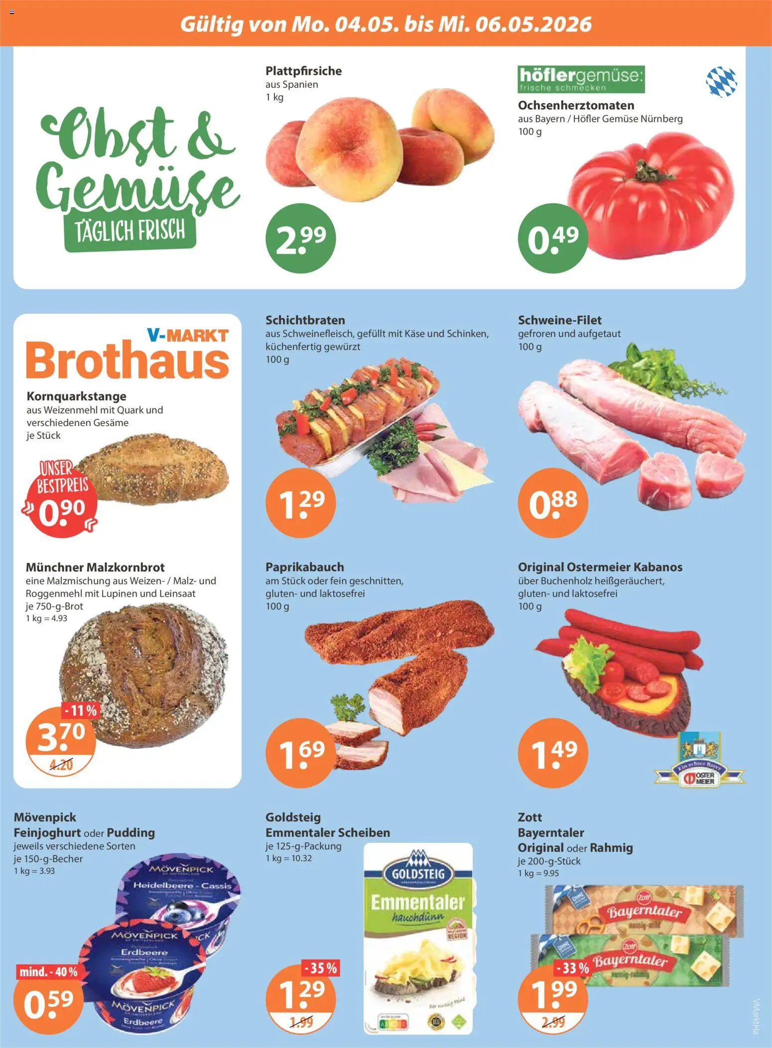 V-Markt Hallertau / Oberpfalz ab Montag – gültig ab 04.05.2026 | Seite: 2