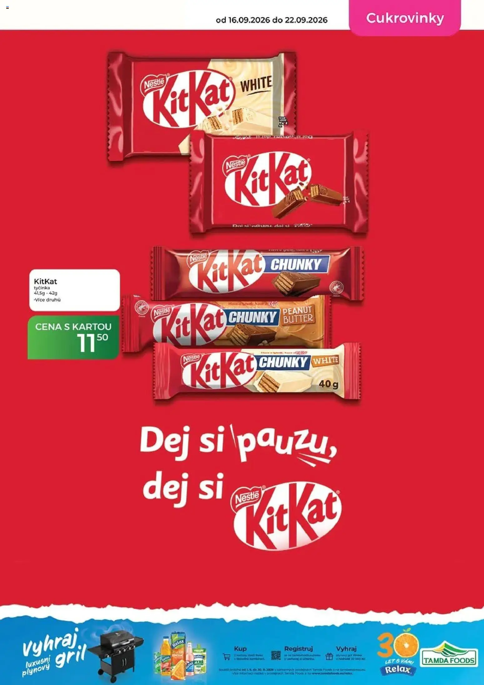 Tamda Foods leták od 16.09.2026 | Strana: 33 | Produkty: Gril, Cukrovinky
