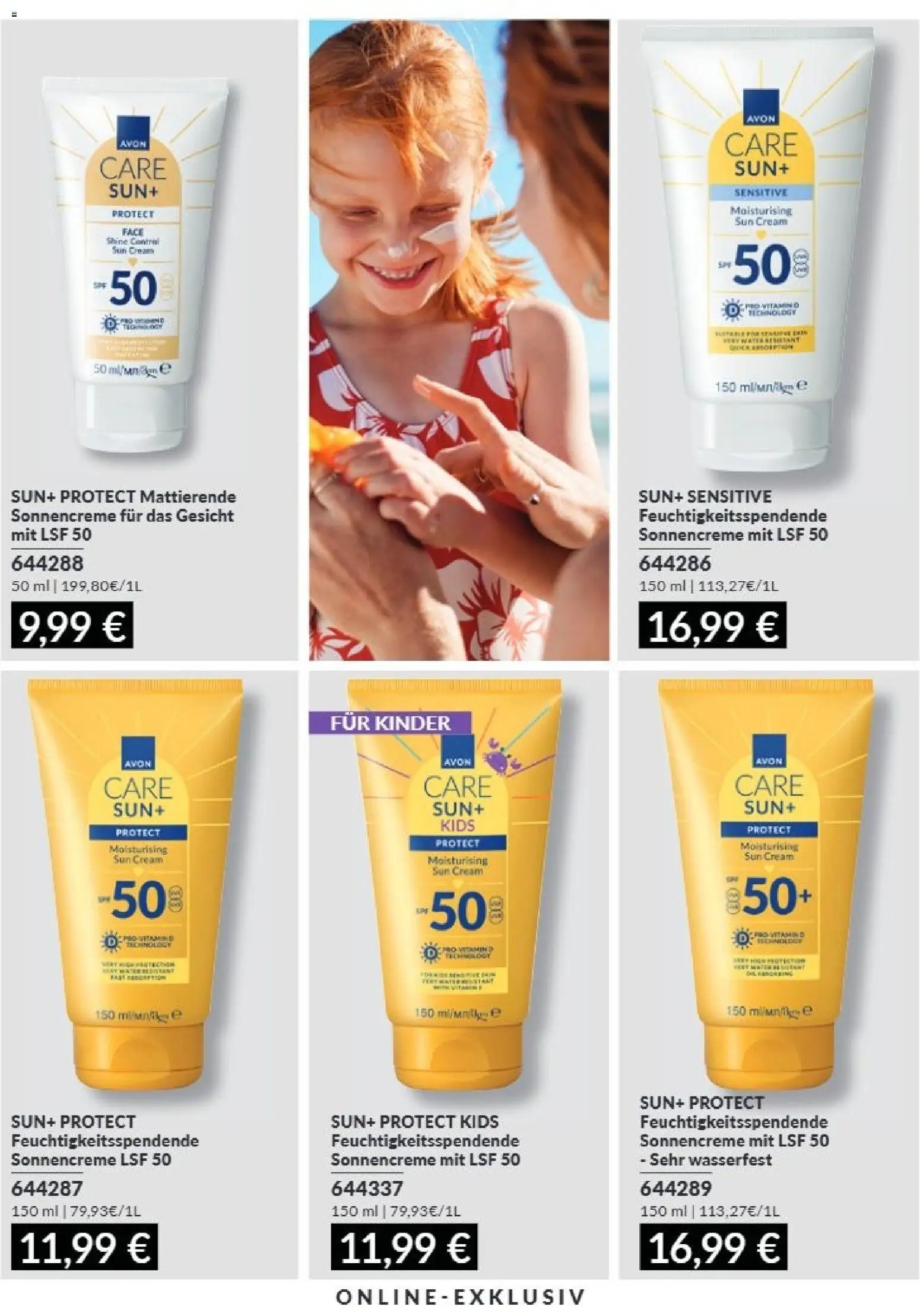AVON Katalog September 2026 – gültig ab 01.09.2026 | Seite: 209 | Produkte: Sonnencreme