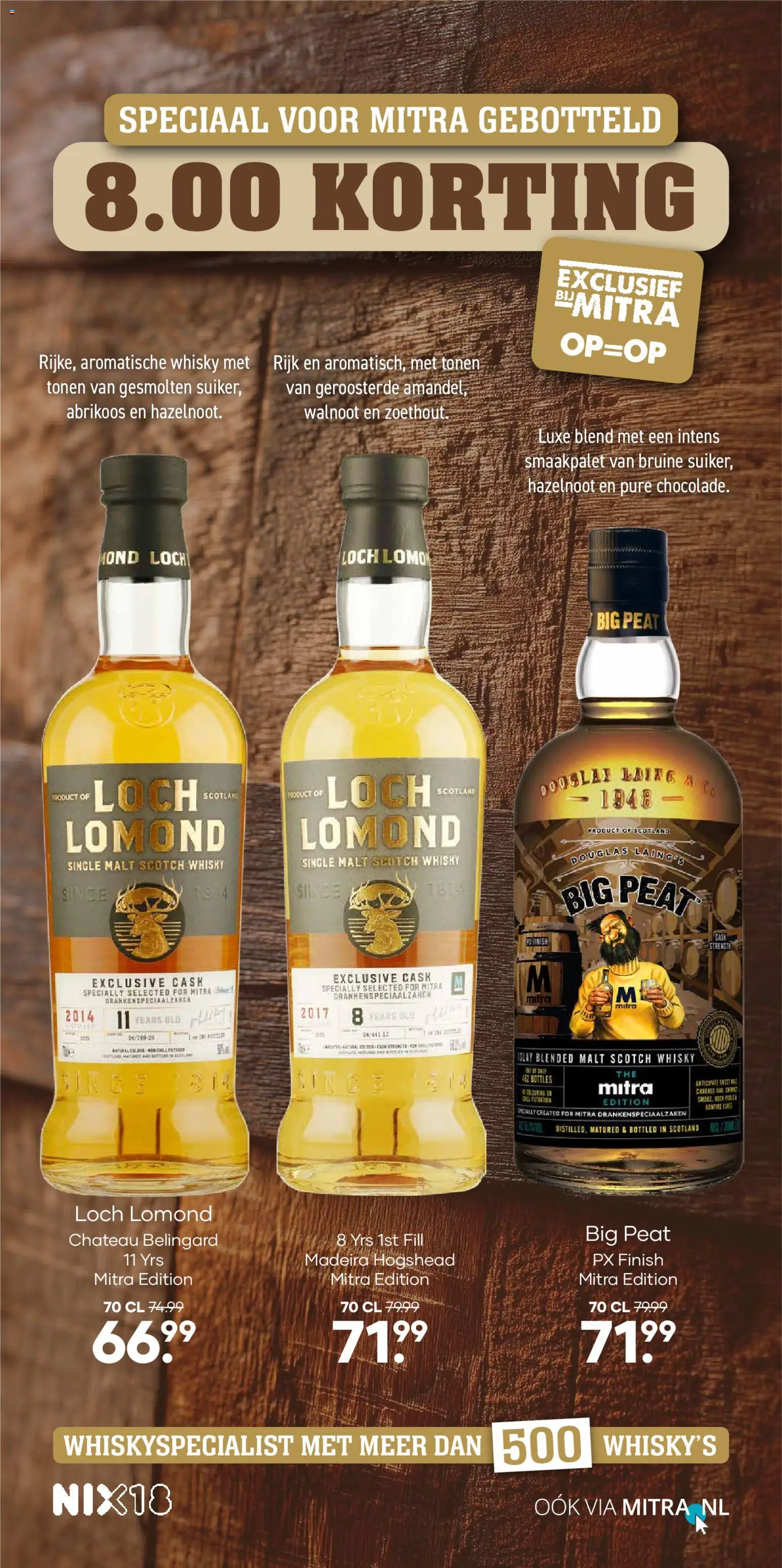 {H1} | Pagina: 4 | Producten: Whisky, Zoethout, Abrikoos