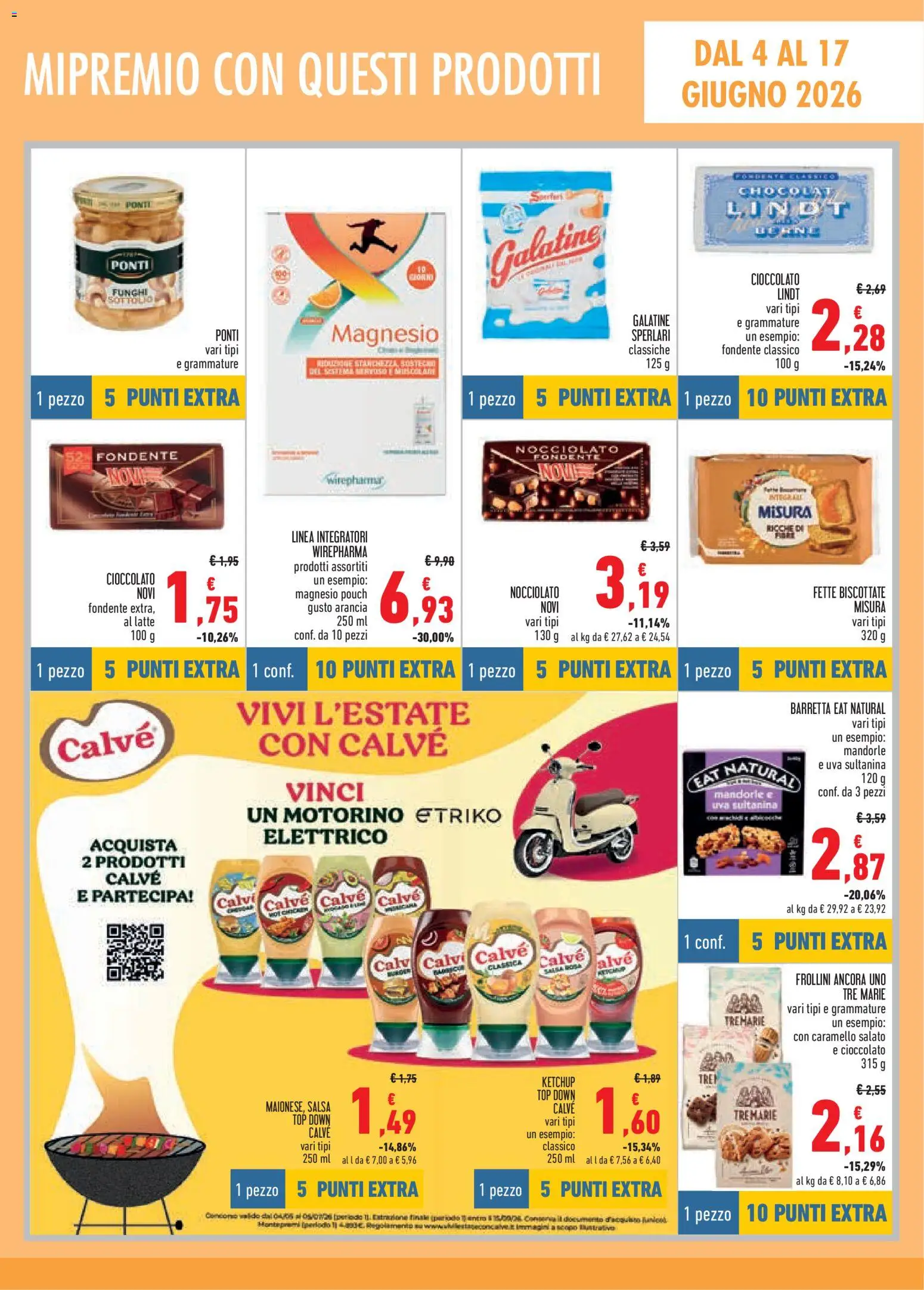 Volantino Conad del 21.05.2026 | Pagina: 13 | Prodotti: Mandorle, Crackers, Arancia, Fette biscottate