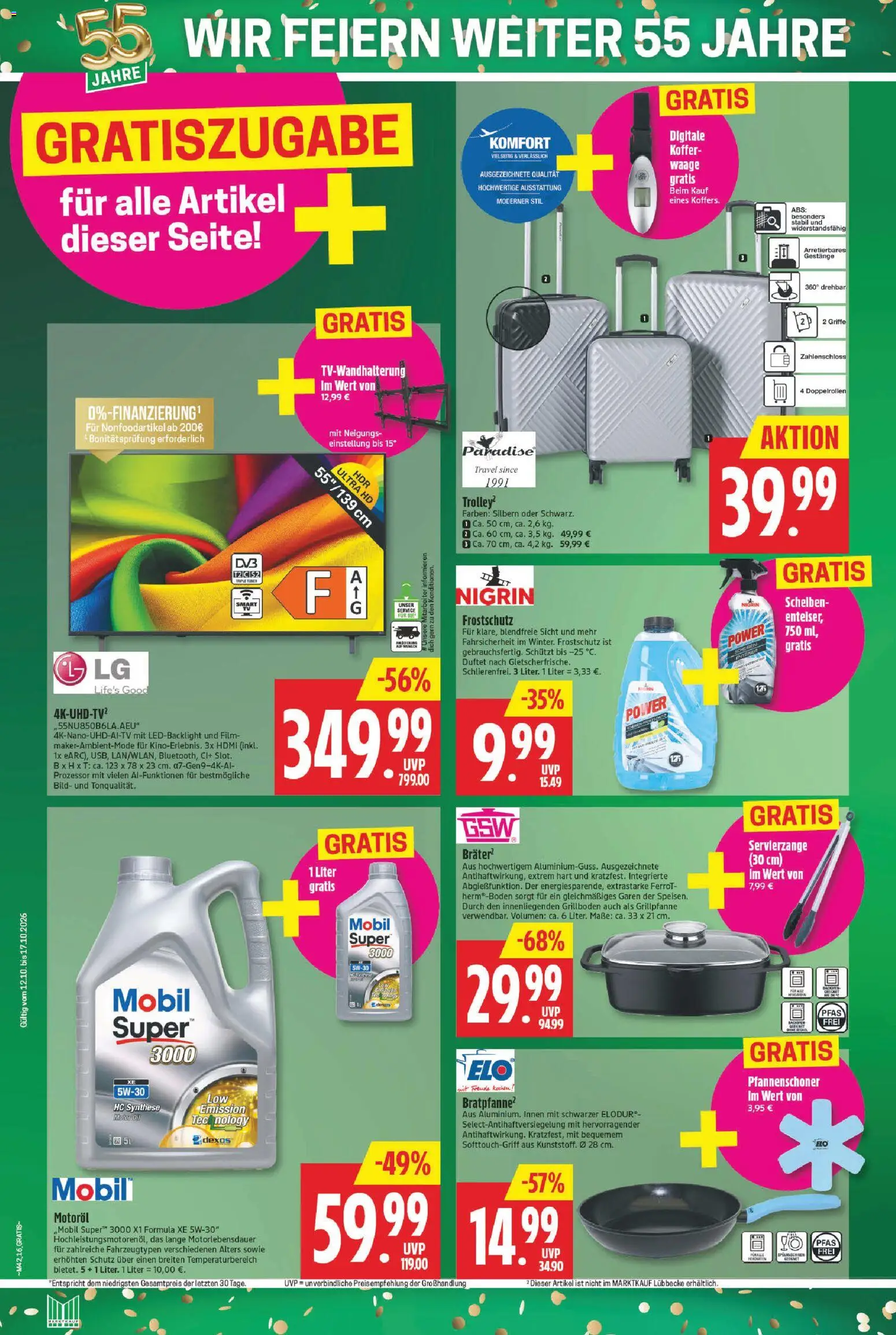 Marktkauf Prospekt – gültig ab 12.10.2026 | Seite: 16 | Produkte: Koffer