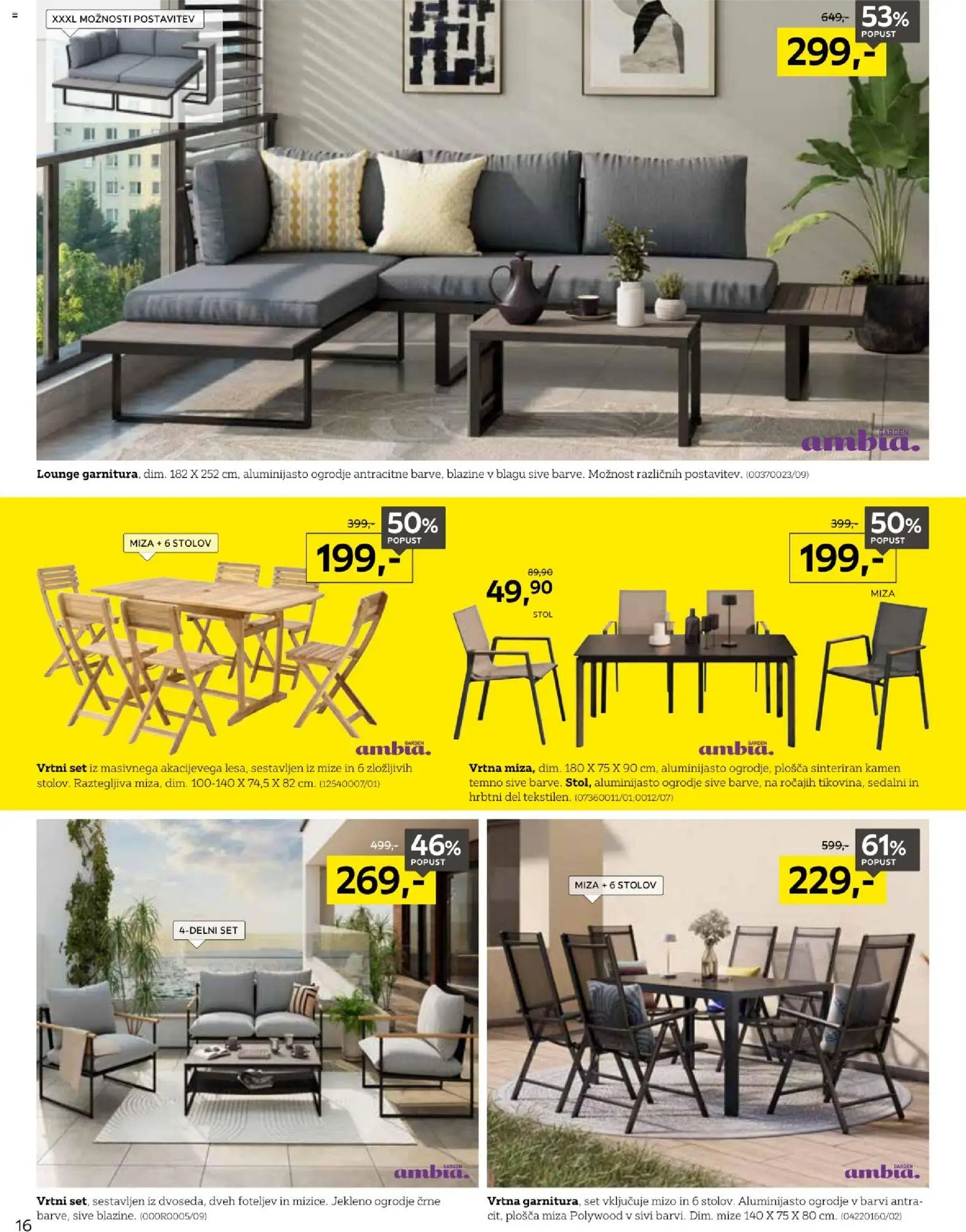 Novi XXXL Lesnina katalog ponudbe – veljaven od 29.06.2026 | Stran: 16