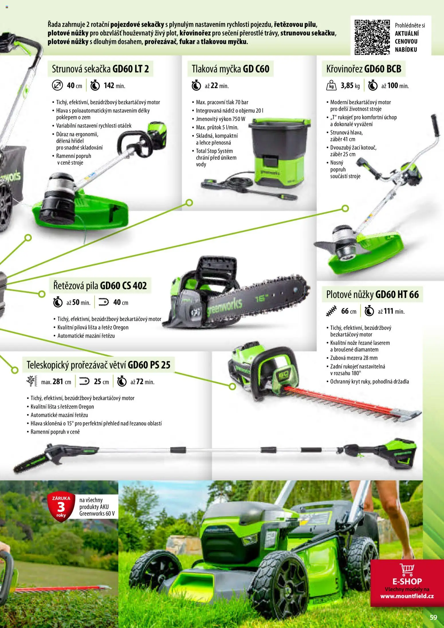 Mountfield katalog od 02.04.2026 | Strana: 59 | Produkty: Nůžky, Myčka, Nože, Pila