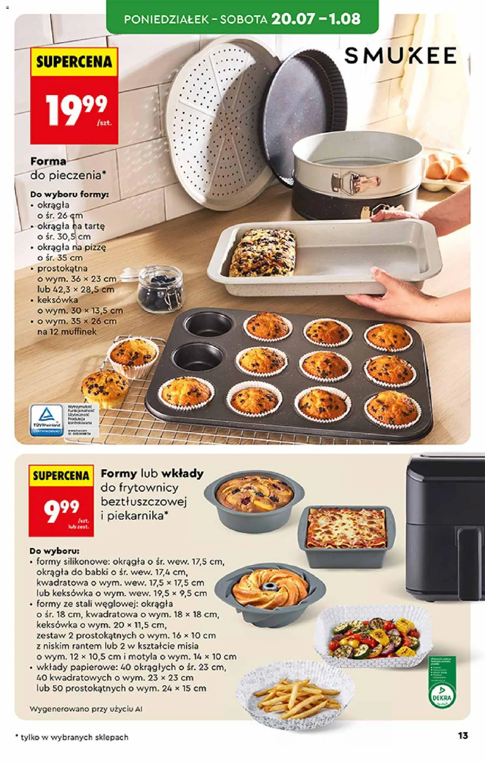 Biedronka gazetka - Hity i inspiracje od 20.07.2026 | Strona: 13