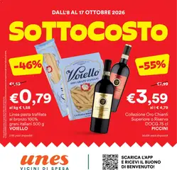 Anteprima del volantino Unes volantino valido a partire dal 08/10/2026