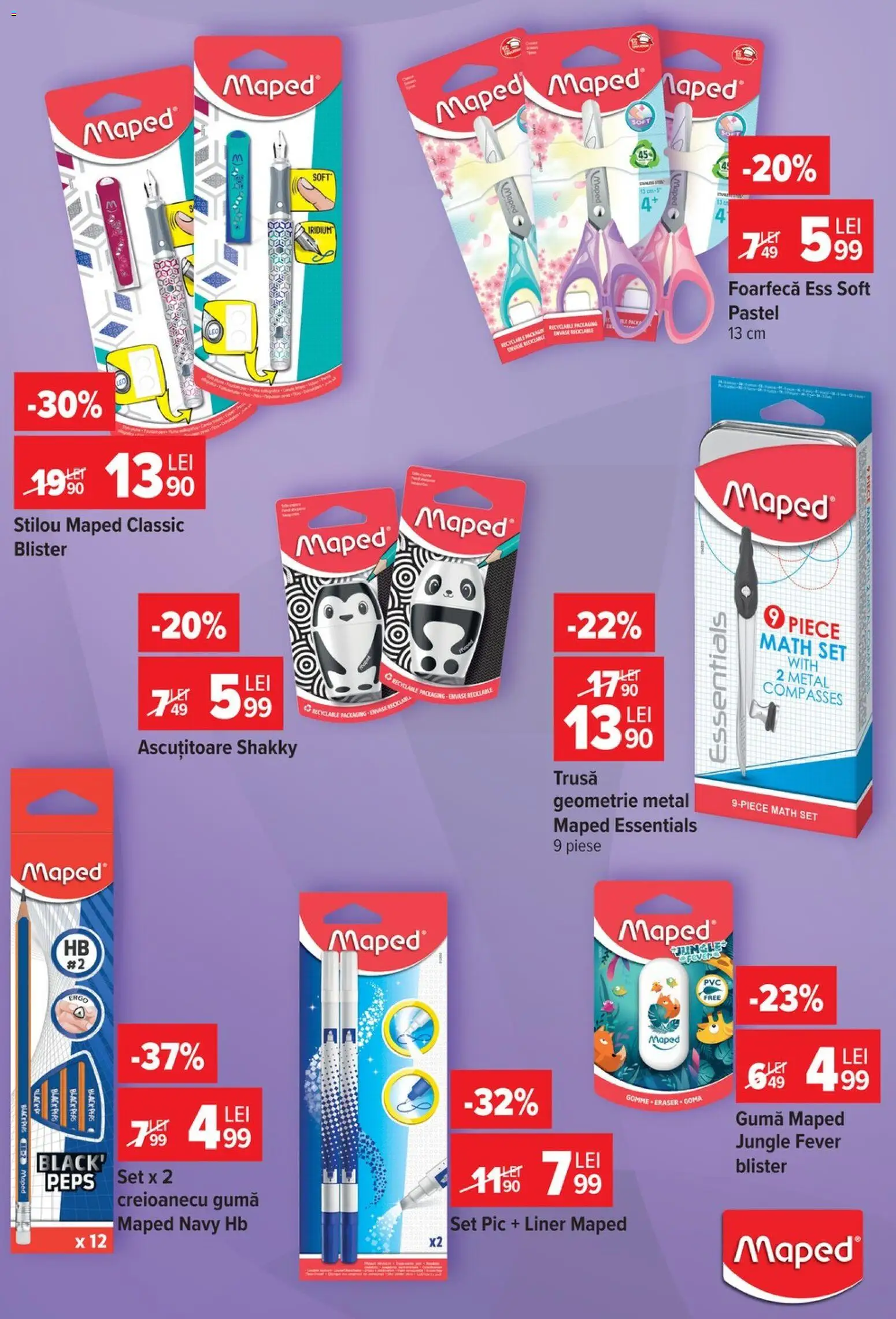 Noul catalog Carrefour – valabil de la 12.08.2026 | Pagină: 17 | Produse: Ascuțitoare, Black