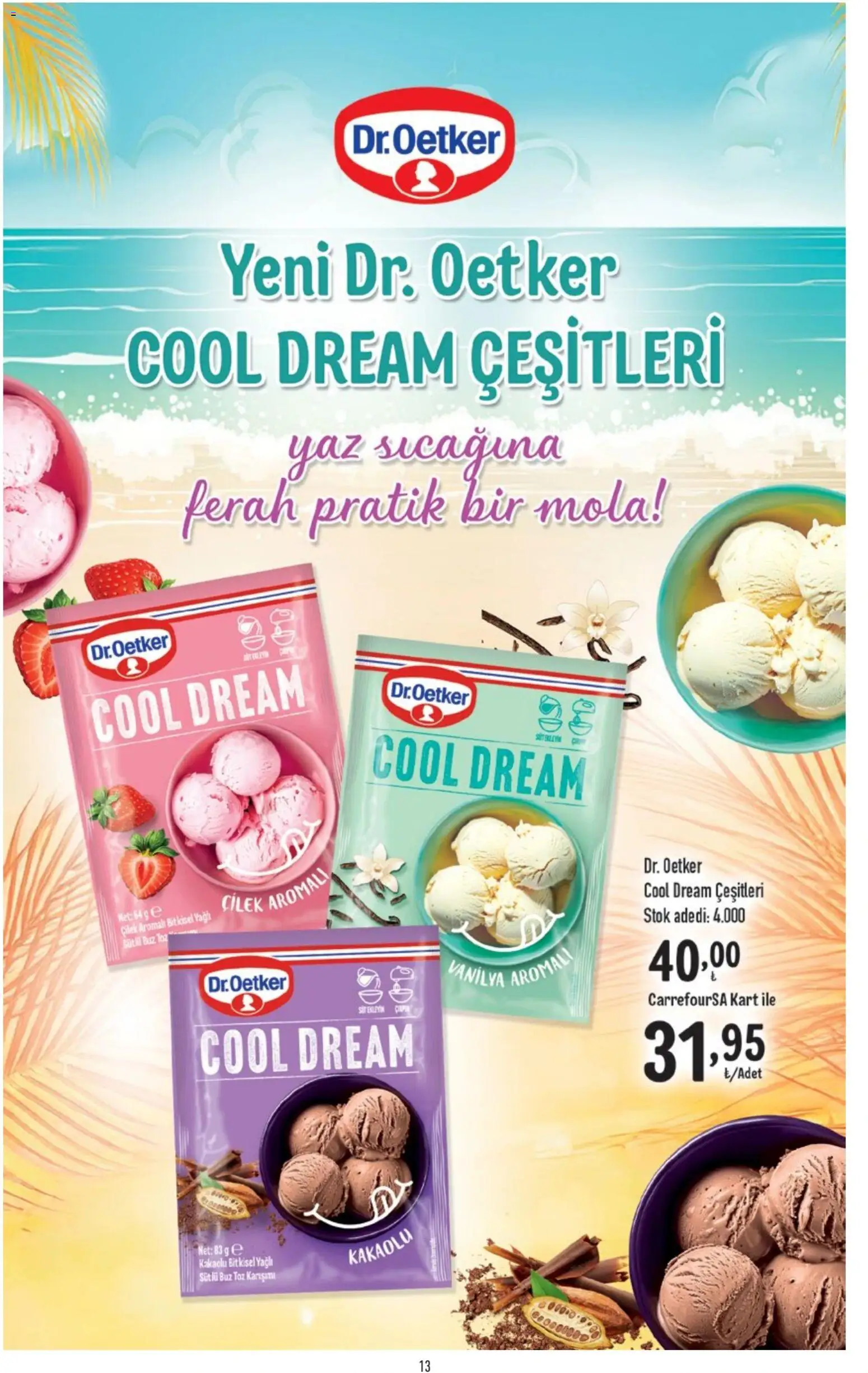 CarrefourSA Katalog - 09 Temmuz 2026 tarihinden itibaren geçerlidir | Sayfa: 13 | Ürünler: Çilek