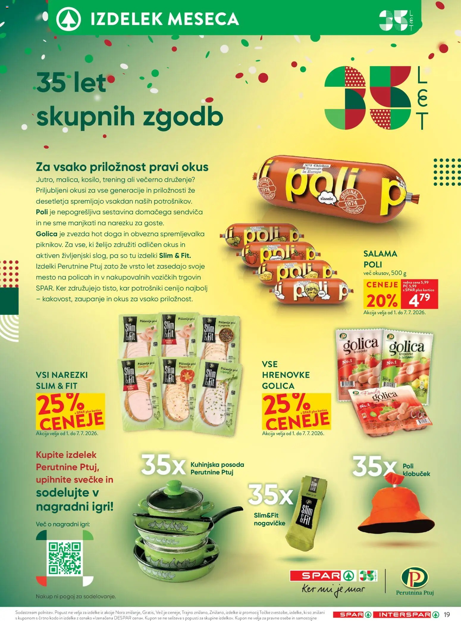 Novi Spar katalog ponudbe – veljaven od 01.07.2026 | Stran: 21