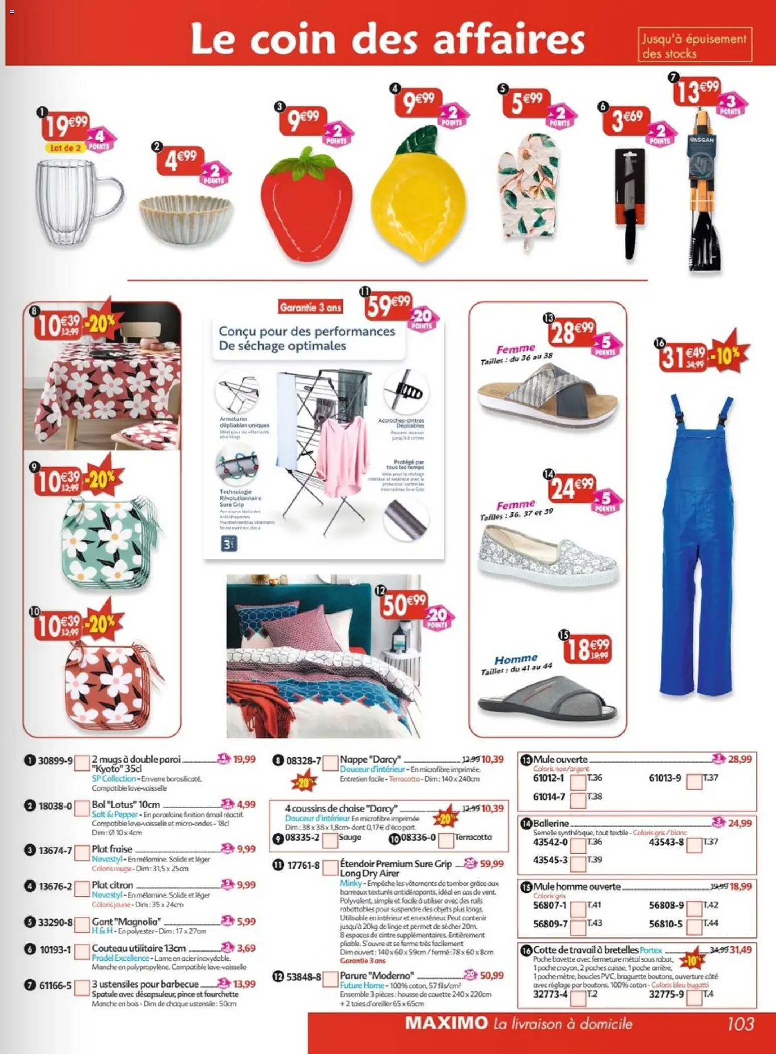 {H1} | Page: 103 | Produits: Fraise, Mugs, Vêtements, Bavette