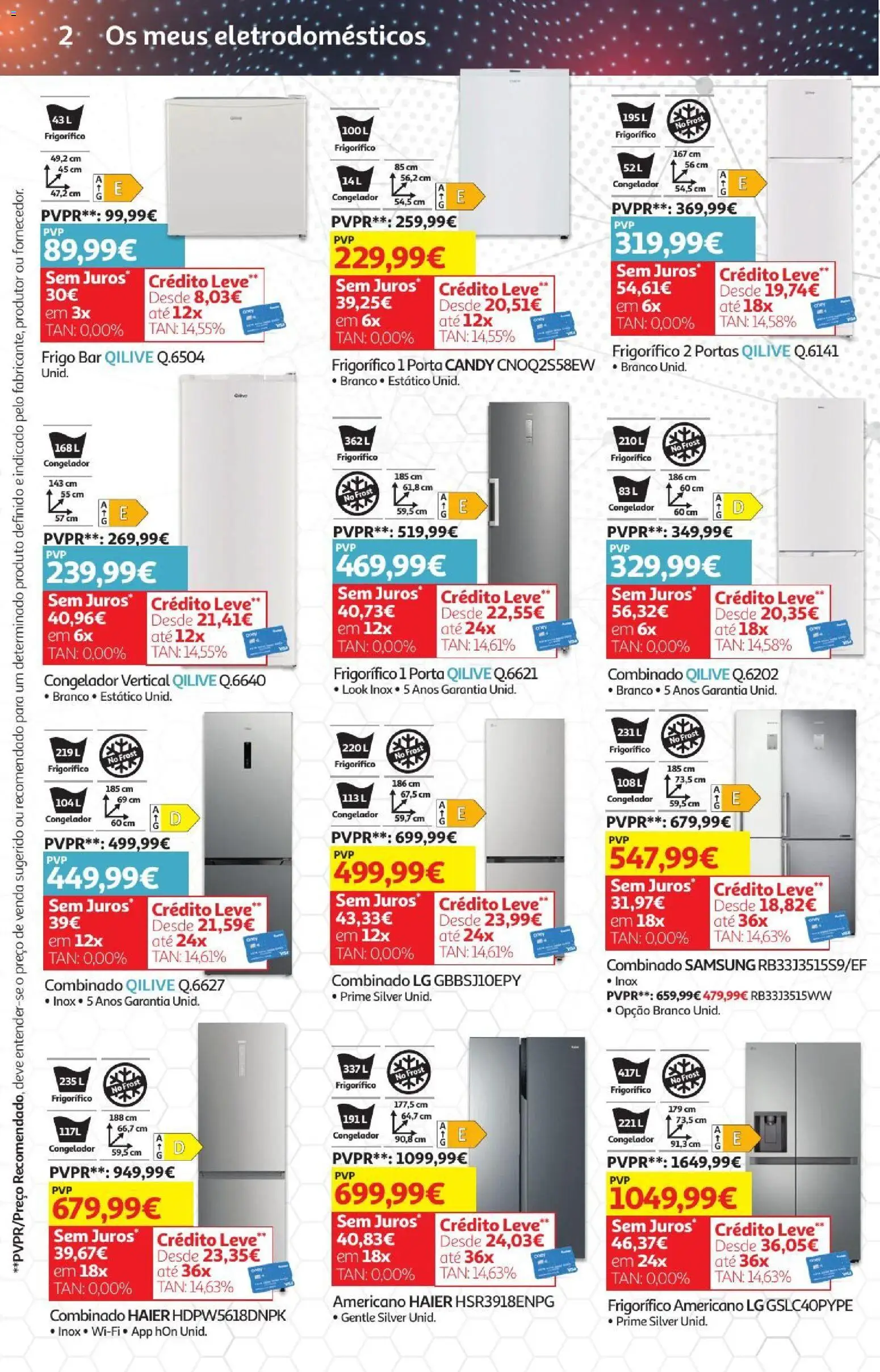 Auchan - Férias de Verão  Casa Verão │ válido de 22/07/2026 | Página: 35 | Produtos: Porta, Frigorífico, Congelador, Portas