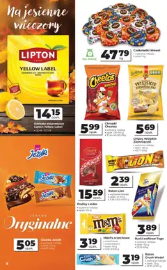 Pogląd oferty "Odido gazetka" - ważna od 16.09.2026 | Strona: 6 | Produkty: Herbata czarna, Ketchup, Lindor, Rurki waflowe