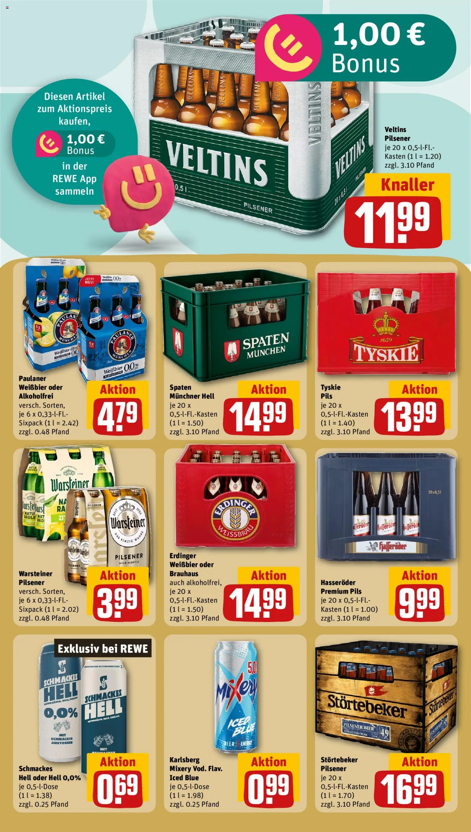 Rewe ihr Kaufpark Prospekt – gültig ab 26.05.2026 | Seite: 19 | Produkte: Erdinger, Bier, Warsteiner, Veltins