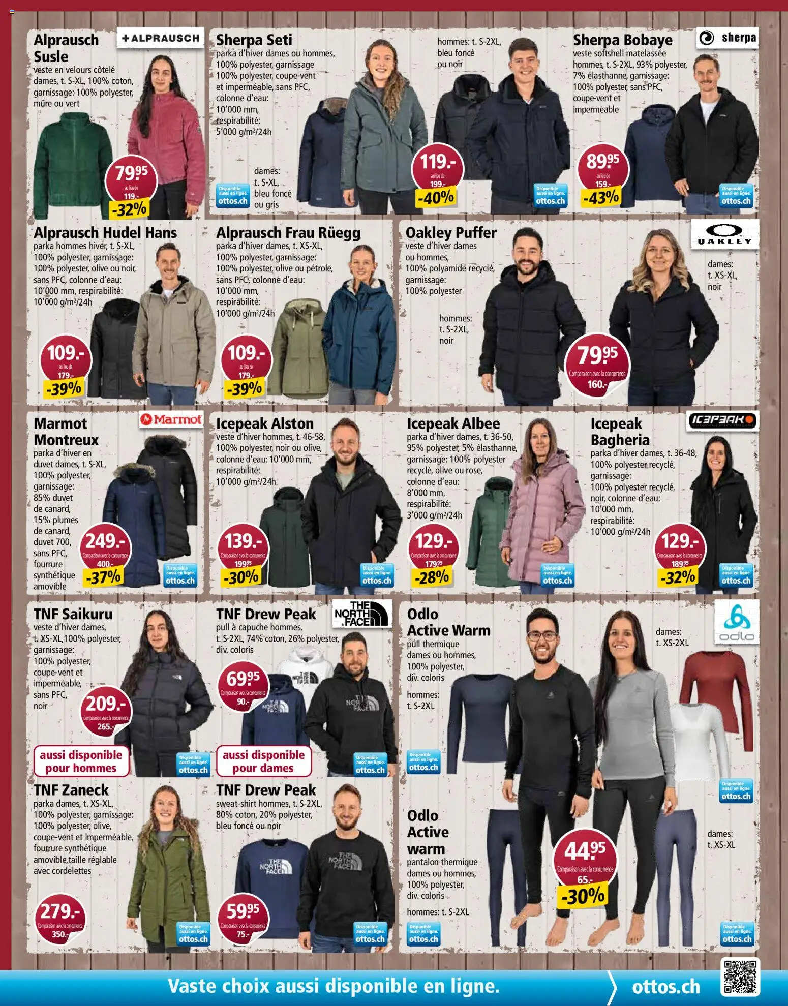 Otto's aktionen Spécial sports d'hiver – gültig ab 19.10.2026 | Seite: 14 | Produkte: Parka, Sweatshirt