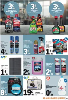 Pré-visualização E.Leclerc folheto Não Alimentar válido de 07.05.2026 | Página: 11 | Produtos: Esteira, Tapete, Cera de abelha, Massa