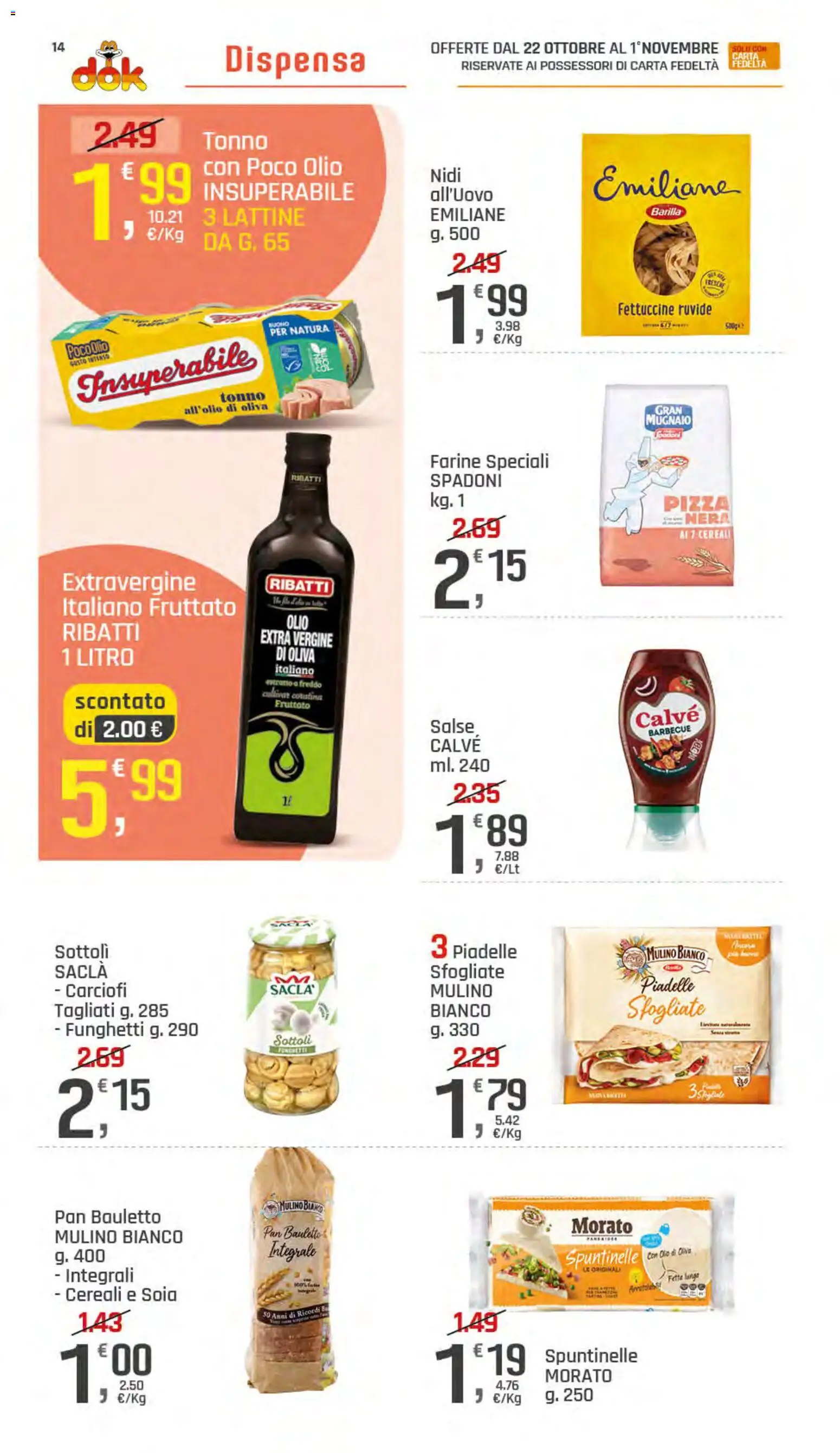 Volantino DOK del 22/10/2026 | Pagina: 14