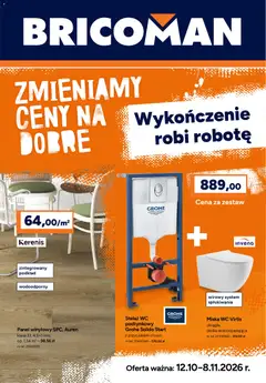 Pogląd oferty "Bricoman gazetka" - ważna od 12.10.2026