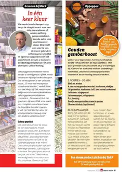 Dirk folder Lekker Doen  lente 2026 - Voorbeeld van een folder van Dirk, geldig van 07-09-2026 | Pagina: 61 | Producten: Citroen, Appelsap, Water, Zwarte Peper