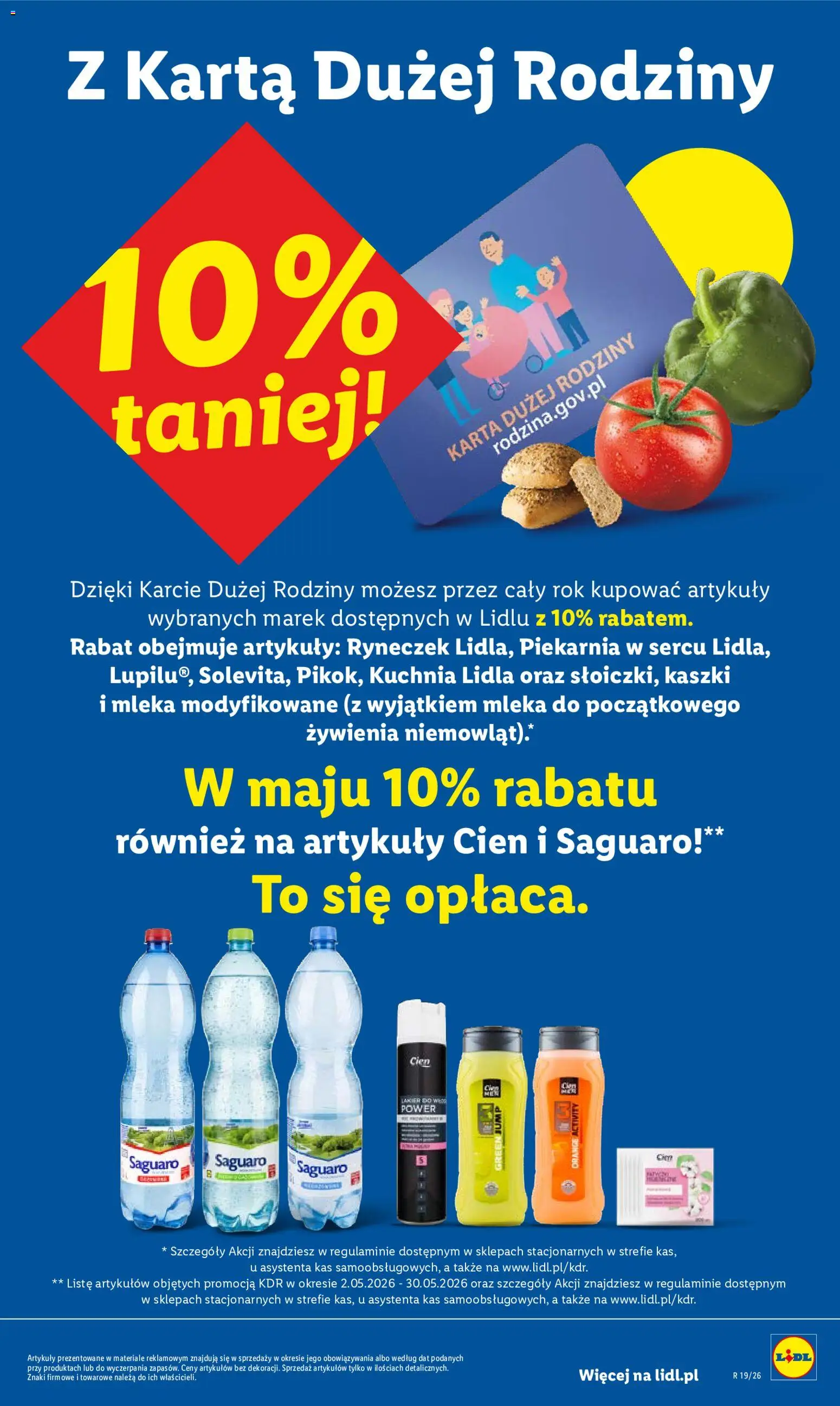 Lidl Polsko leták od 11.05.2026 | Strana: 93 | Produkty: Saguaro, Cien