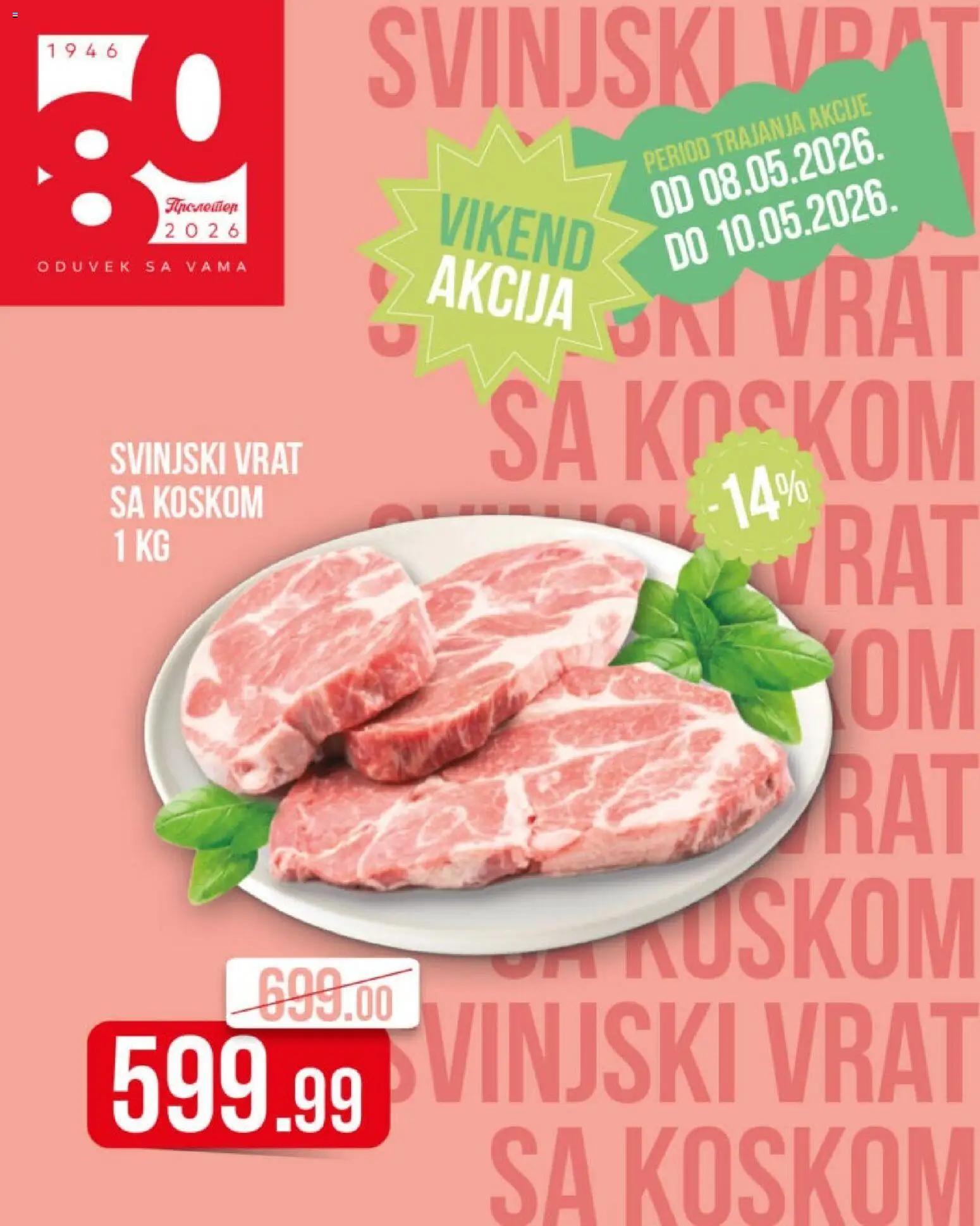 Metalac Proleter katalog - važi od 08.05.2026 | Strana: 4 | Proizvode: Svinjski vrat